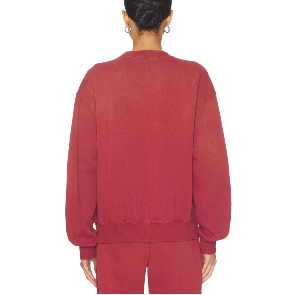 Polo Ralph Lauren Arctic Fleece Crew Sweatshirt in Red Snapper size small - Picture 4 of 7